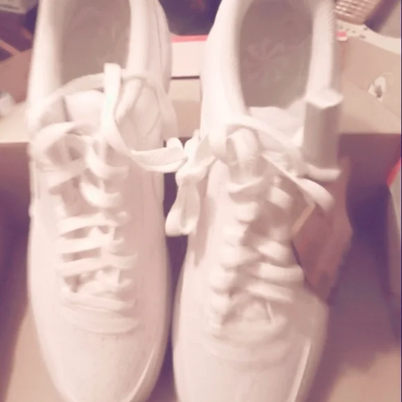 Nike Court Vision White Sneakers - Picture 6 of 7